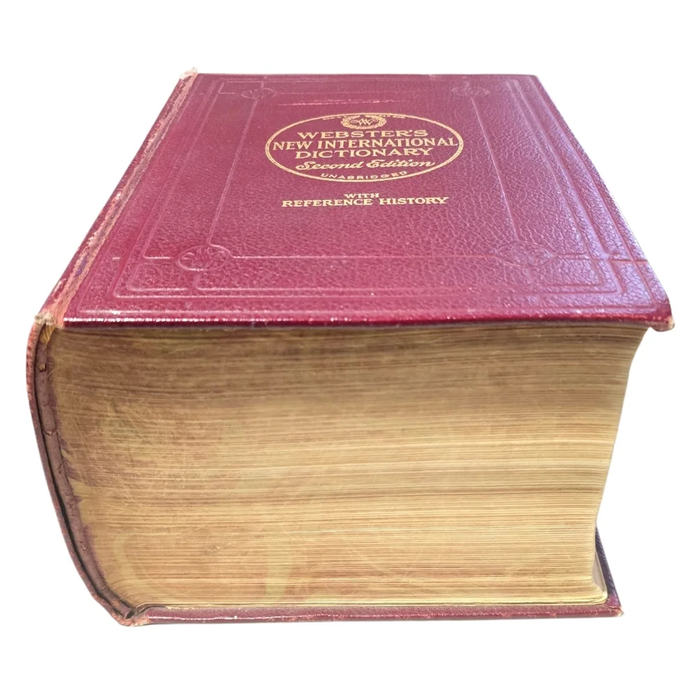 New International Dictionary - Maroon Edition
